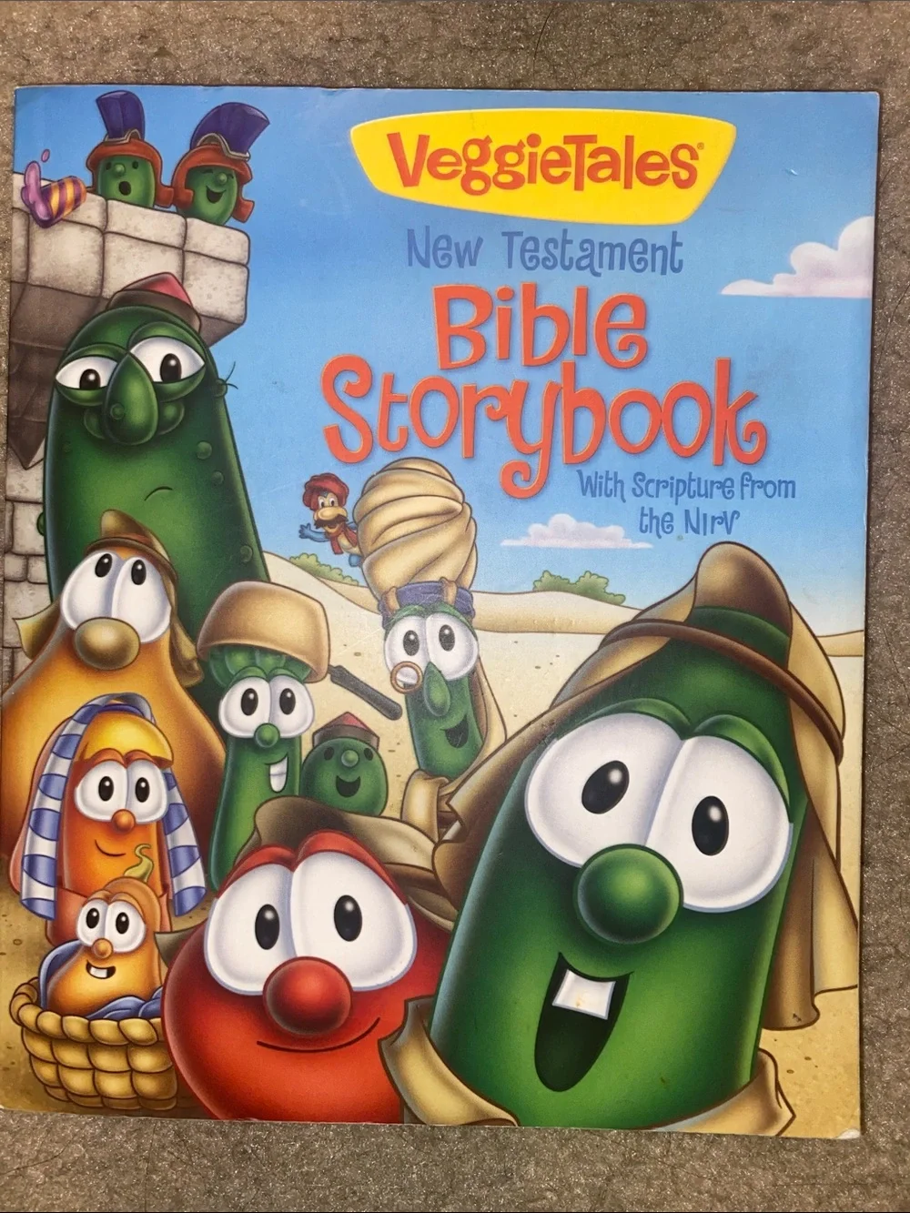 Veggie Tales New Testament Bible Storybook With Scripture From The Nirv